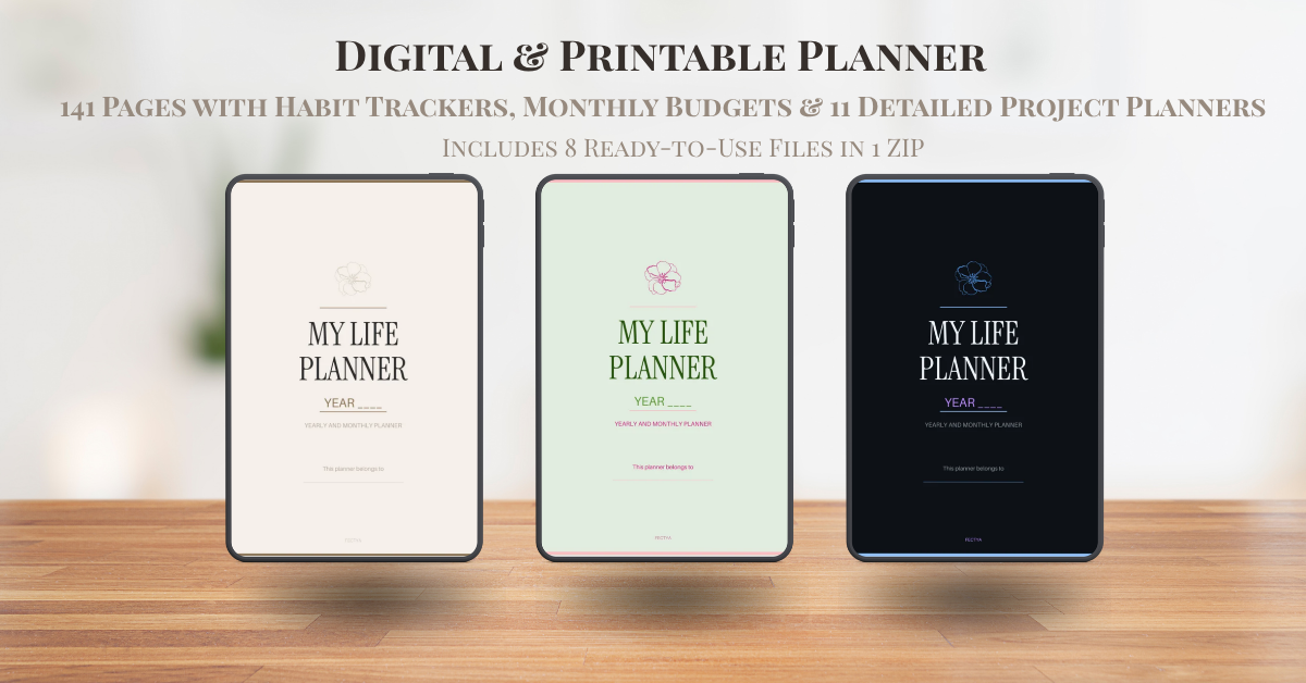 My Life Planner 2026 – The Ultimate Personal Organization System PDF