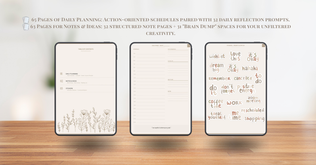 Daily Digital Planner & Journal – Productivity and Personal Growth